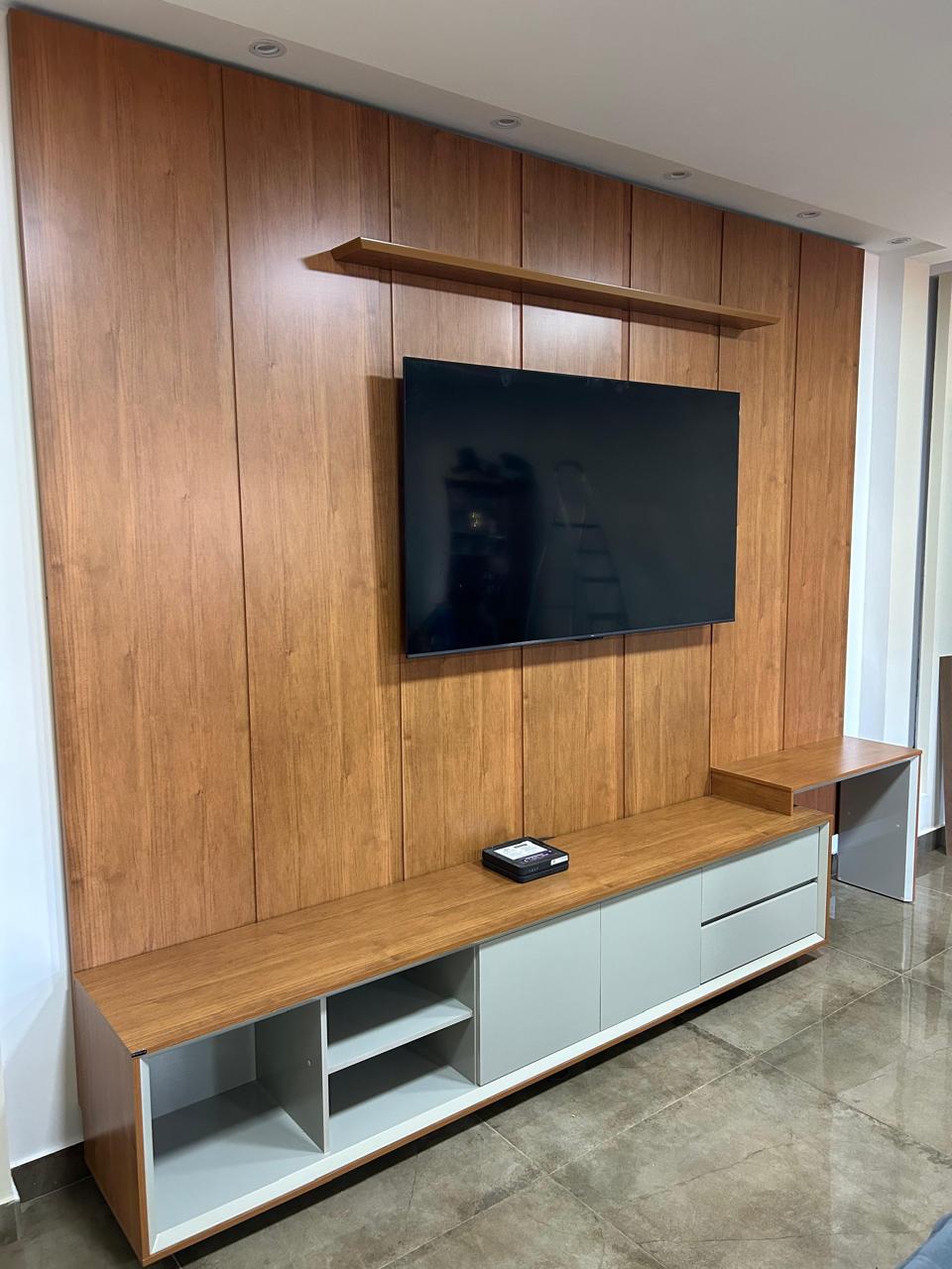 Painel e rack
